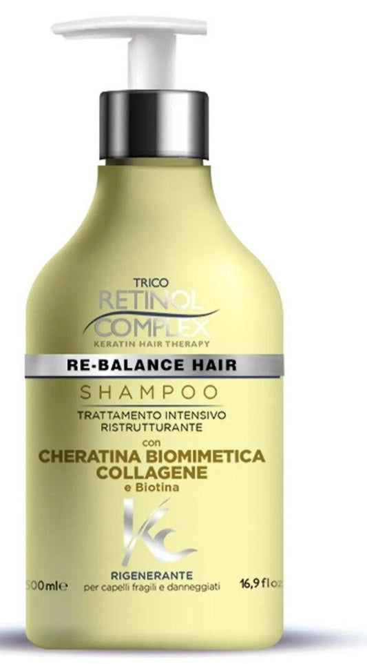 TRICO RETINOL COMPLEX SHAMPOO TRATTAMENTO INTENSIVO RISTRUTTURANTE PROFESSIONALE