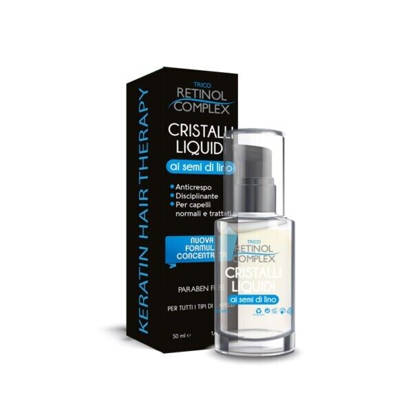 KERATIN COMPLEX CRISTALLI LIQUIDI ANTICRESPO: SEMI DI LINO DISCIPLINANTE - OLIO