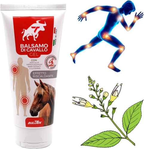 IGROSSO E DETTAGLIO BALSAMO CAVALLO SETABLU CREMA RISCALDANTE GEL CON GLICERINA 100ML ANTIDOLORIFICO